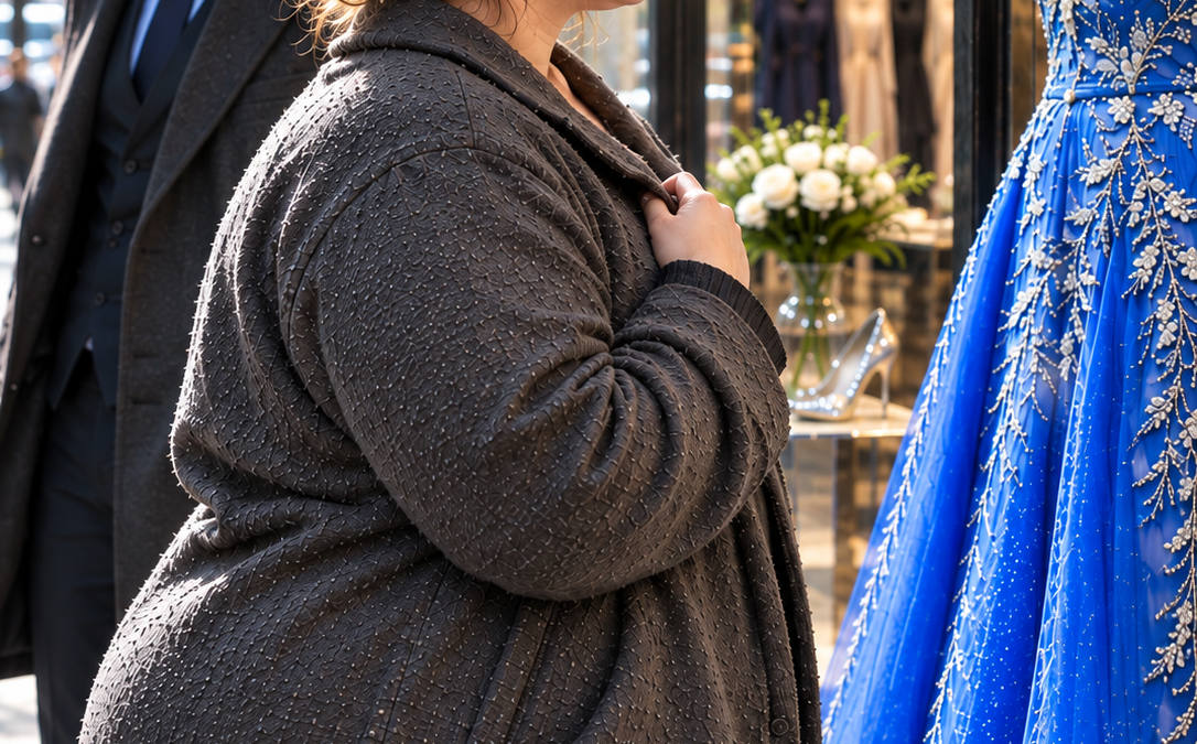 She Stared at a Dress She Couldn’t Afford — Unaware the Billionaire Who Owned the Store Was Watching Her