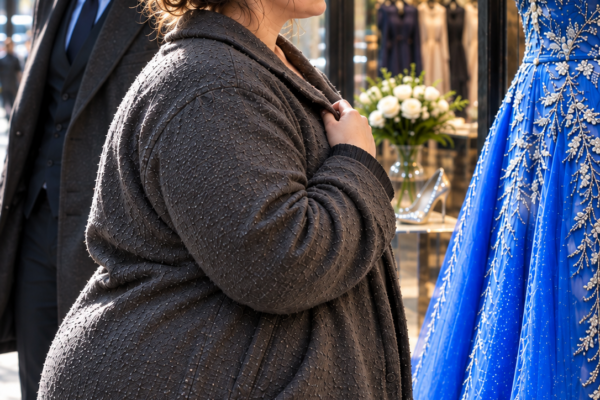 She Stared at a Dress She Couldn’t Afford — Unaware the Billionaire Who Owned the Store Was Watching Her