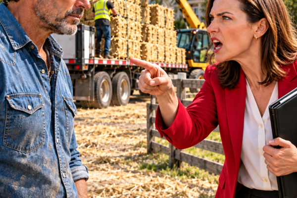 the hoa hauled away my winter hay as a “fire hazard”—then the fire marshal asked who gave them permission