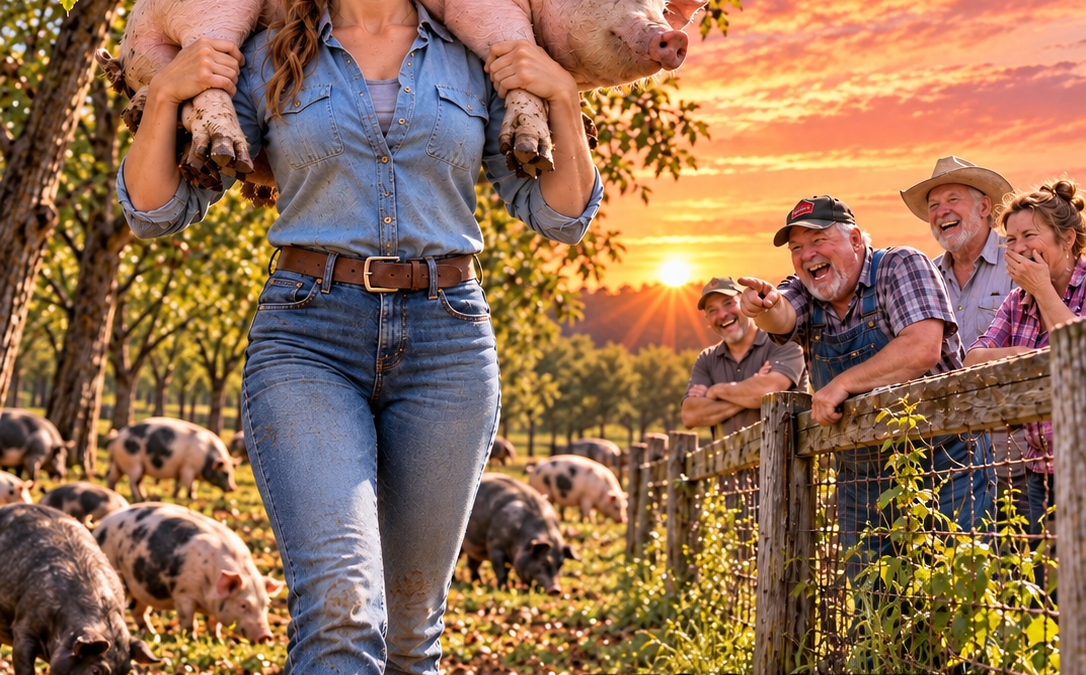 they laughed when his daughter turned the dying pecan orchard over to hogs—then spring revealed what nobody expected