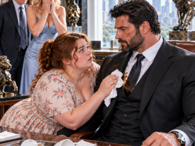 Every Woman Fled the Giant Mafia Boss—Until the Plus-Size Bride Her Father Tried to Trade Him Looked Up and Said, “I’m Not Afraid of You”