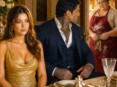 They Dressed Her Sister in Gold for the Mafia Boss—Then He Chose the Plus-Size Baker Hidden in the Kitchen Who Built Their Empire