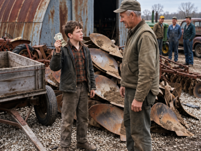 they laughed when a farm boy spent his last dollars on worn plowshares—years later, the whole county wanted what he forged from their scrap