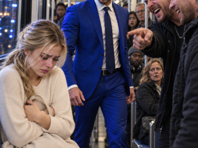 She Begged Two Men to Leave Her Alone on the Train—Then Chicago’s Most Feared Mafia Boss Rose and Said, “Touch My Future Wife Again.”