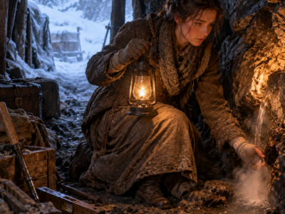 Forced Out Before Winter, Adelaide Took the “Worthless” Cave Meridian Handed Her as a Death Sentence — But When the Mountain Stayed Warm at 38 Below and a Hidden Spring Began Steaming Through the Rock, the Company Realized It Had Given Away the One Piece of Ground It Could Not Afford to Lose