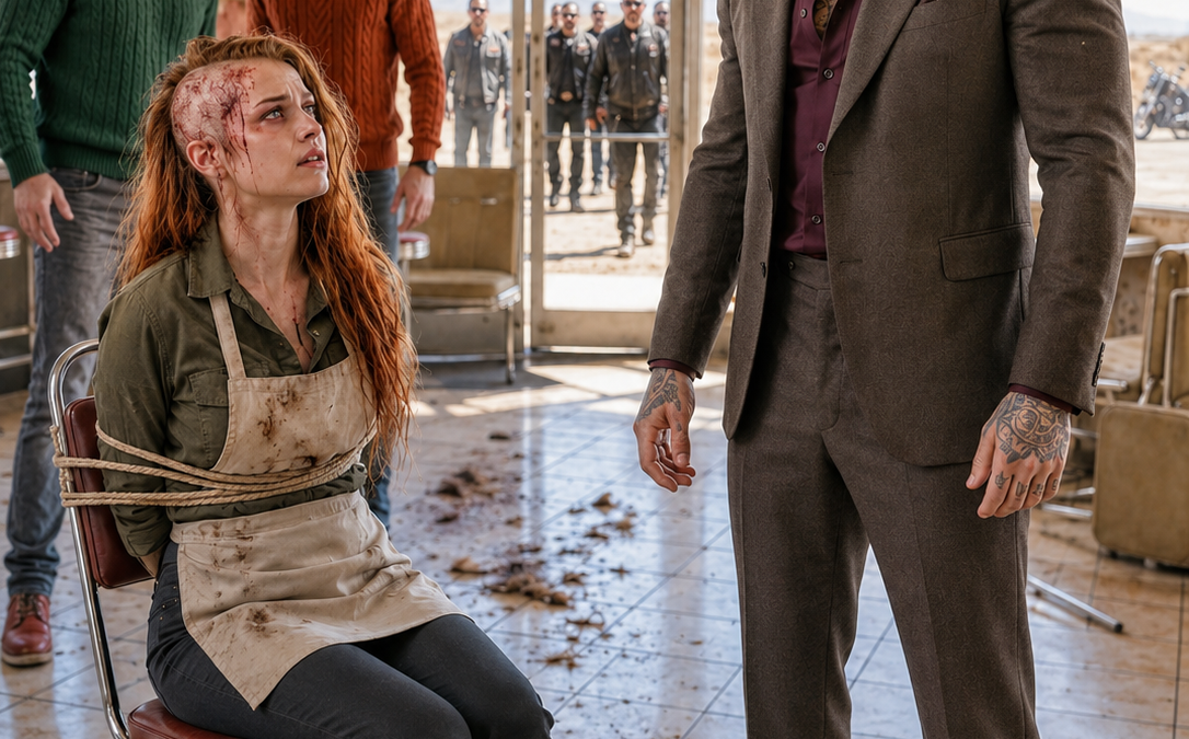 They Shaved a Waitress’s Head to Humiliate Her—Then the Most Feared Mafia Boss in the City Walked In and Called Her His Future Wife