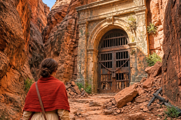 the county sold a young widow a forbidden ghost town for $9—then she found the bank her father had sealed beneath the ruins