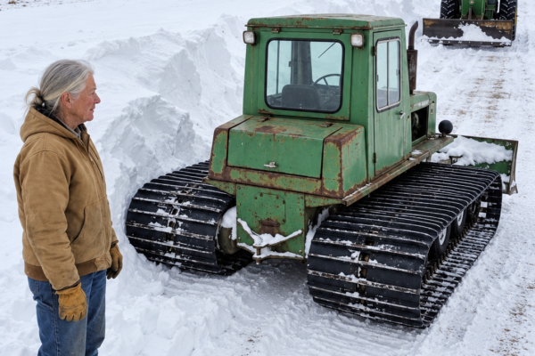 everyone laughed when the 69-year-old widow bought a 30-year-old snowcat—then a blizzard buried the ridge and trapped 140 cattle beyond reach