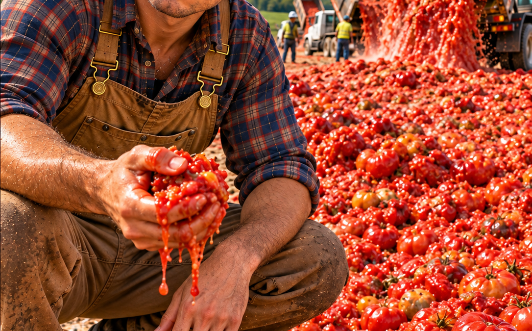 They Dumped 50 Tons of Rotten Tomatoes on His Field… 6 Months Later He Owned an Empire!