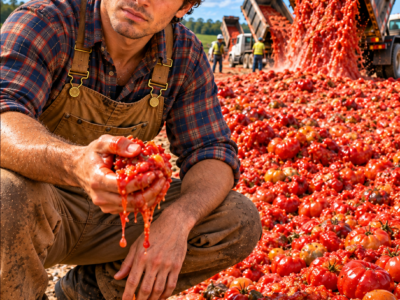 They Dumped 50 Tons of Rotten Tomatoes on His Field… 6 Months Later He Owned an Empire!