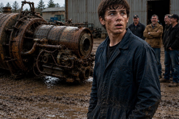 they laughed when the broke 18-year-old mechanic spent his last $7,500 on a rusted factory engine—seven months later, every investor wanted what he had built
