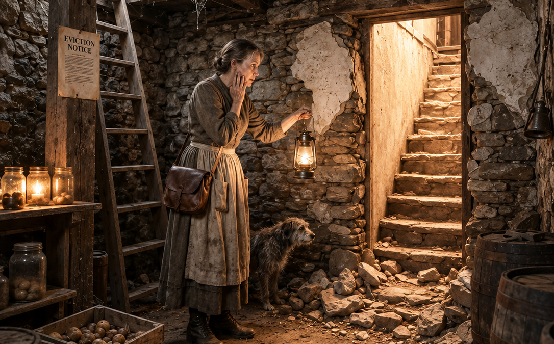 She Had Thirty Days to Leave Her Father’s Ranch—Then the Mafia King Found Twelve Hidden Stairs and Told Her Enemies, “Touch My Fiancée and Lose Everything”