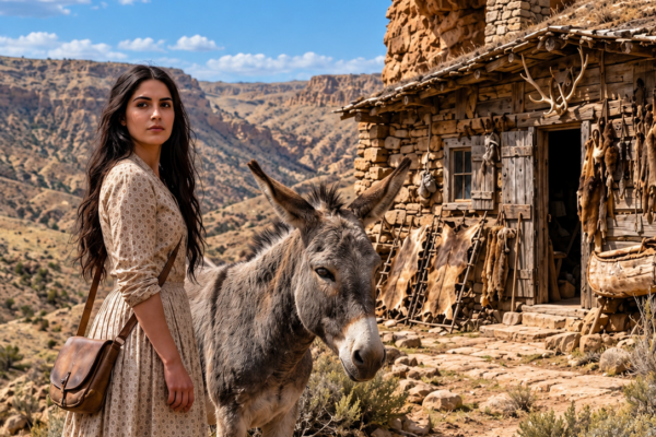 after her family lost everything, she spent her last five silver dollars on a mountain ruin everyone mocked—then the dead hermit’s secret changed her life forever