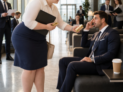 She Thought He Was Waiting for a Job Interview Too—Until He Took the CEO’s Seat
