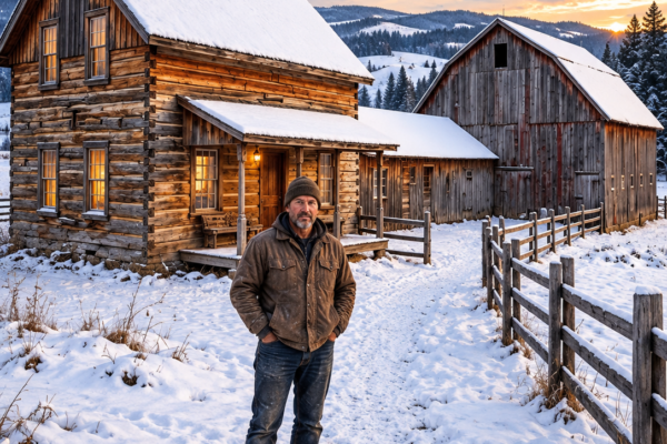 His Neighbors Called Him “The Mole” for Digging Under His Farm—Until the Blizzard Came
