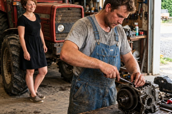 he fixed a stranger’s broken tractor for almost nothing — then learned she owned more farmland than anyone in america