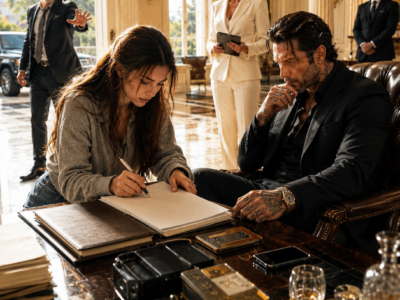 My Stepfather Traded Me to a Feared Crime Boss to Pay His Debt—Then He Put His Ring on My Finger and Made Me the Woman Who Controlled His Empire