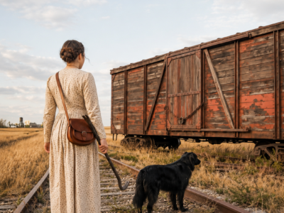 she was thrown out on her twenty-first birthday with ten dollars — then she spent four of it on a sealed railroad car that held the secret her uncle had buried for thirty years