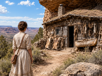 she bought a dead trapper’s mountain lodge for her last three dollars—and found the inheritance he had hidden for whoever had nothing left