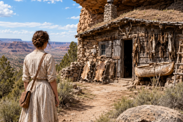 she bought a dead trapper’s mountain lodge for her last three dollars—and found the inheritance he had hidden for whoever had nothing left
