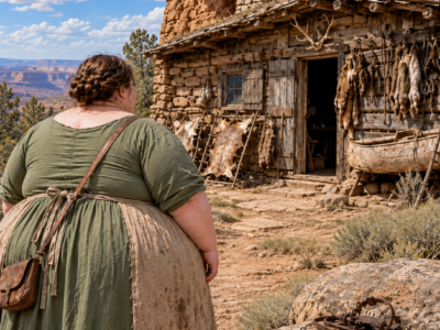cast out with nothing, the widow bought a ruined mountain cabin for $3 — then she found the trapper’s secret hidden behind the fireplace