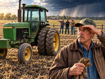 his son begged him to trade the old paid-off john deere, but 480 new acres and eight desperate days proved what the farm was really worth