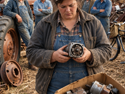 they laughed when the poor farm boy hauled home their dead magnetos, but by harvest every old tractor on the road was running because of him