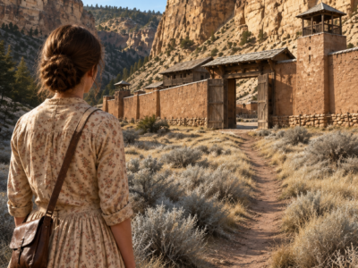 cast out before winter with only two silver coins, she climbed to an abandoned army fort—and found the papers that gave her stolen life back