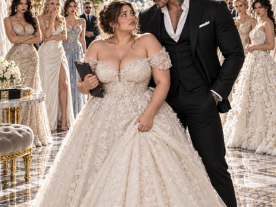 The Mafia Boss Rejected Every Bride—Until His Clumsy Curvy Assistant Wore the Wrong Dress