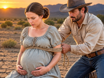 Bound, Pregnant, and Abandoned—No One Expected a Lone Cowboy to Find Her in Time