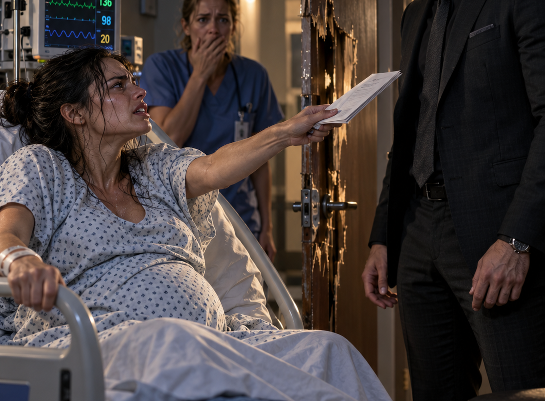 Her Husband Abandoned Her While She Was Delivering Twins—Then a Mafia Boss Entered the Locked Hospital Room, Exposed the Debt Preston Had Hidden, and Learned the Terrified Woman He Came to Protect Would Never Agree to Become Anyone’s Property