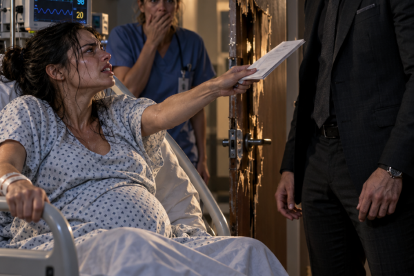 Her Husband Abandoned Her While She Was Delivering Twins—Then a Mafia Boss Entered the Locked Hospital Room, Exposed the Debt Preston Had Hidden, and Learned the Terrified Woman He Came to Protect Would Never Agree to Become Anyone’s Property