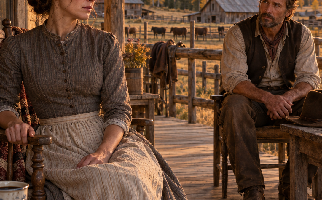 “No One Has Ever Chosen Me,” the Ranch Housekeeper Admitted Beneath the Colorado Mountains—Then the Lonely Rancher Set Down His Coffee, Looked at the Woman Everyone Else Had Treated as Useful, and Quietly Said, “Then Let Me Be the First”