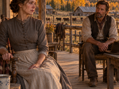 “No One Has Ever Chosen Me,” the Ranch Housekeeper Admitted Beneath the Colorado Mountains—Then the Lonely Rancher Set Down His Coffee, Looked at the Woman Everyone Else Had Treated as Useful, and Quietly Said, “Then Let Me Be the First”