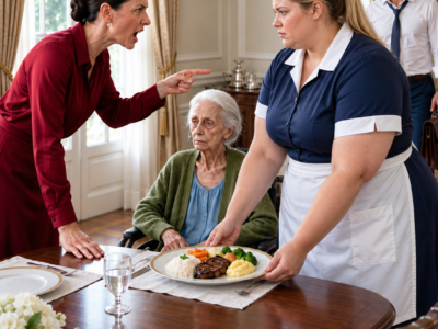 His 82-Year-Old Mother Hadn’t Eaten in Months—Until the New Cook Defied His Wife