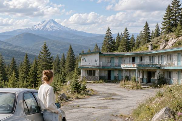 homeless at twenty, she inherited her grandfather’s abandoned roadside motel — then the locked room he warned everyone to stay away from revealed why powerful men wanted her gone