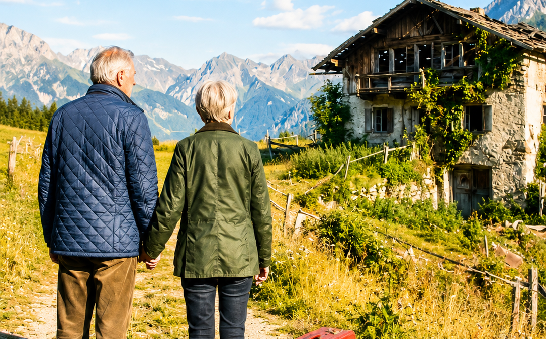 the elderly couple bought a condemned mountain guest house for eleven dollars—then the floor beneath the fireplace revealed why someone was desperate to make them leave