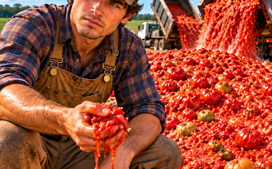 They Dumped 50 Tons of Rotten Tomatoes on His Field… 6 Months Later He Owned an Empire!