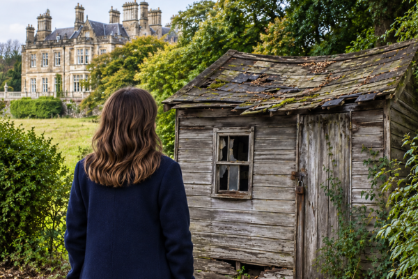 her billionaire husband left her with a freezing shed, but the earth beneath it held the secret that would take back everything he stole