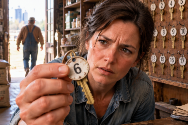she bought the abandoned feed store for a repair shop, but the farmers kept leaving numbered keys on her counter—and the last key revealed what the town had nearly lost