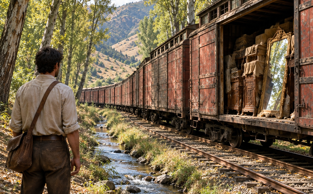 the railroad sent a grieving young brakeman to open twelve sealed freight cars—what he found in the eleventh made him refuse to touch the last