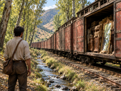 the railroad sent a grieving young brakeman to open twelve sealed freight cars—what he found in the eleventh made him refuse to touch the last