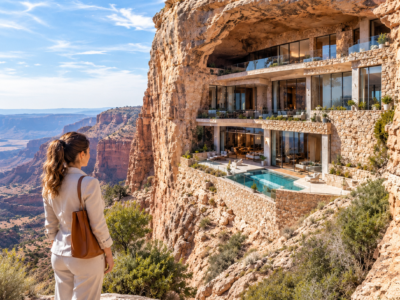 her wealthy father left her nothing but a worthless desert canyon—then she found the hidden house in the cliff and learned why someone wanted her inheritance erased
