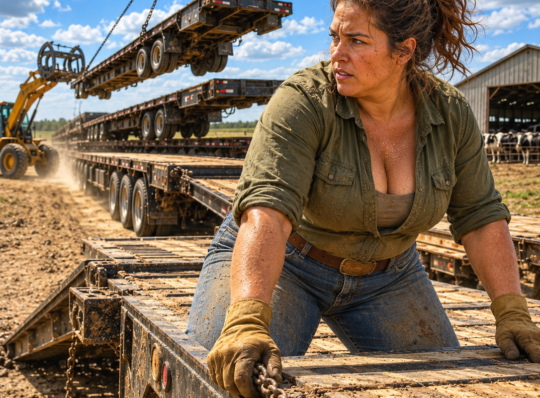 they laughed when a broke kansas farm woman spent her last $480 on 60 dead trailers — twelve years later, her entire farm could drive away