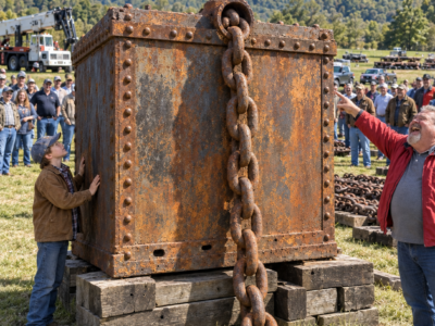 they laughed when a 12-year-old spent his last $95 on a 13-ton chain—then a call from new zealand proved the whole salvage yard wrong