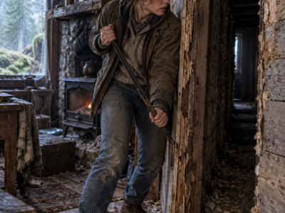 A Broke Waitress Spent Her Last $50 On A Forgotten Washington Cabin—Then A Heavy Thud Came From Inside A Wall That Measured Six Feet Thicker Outside, And When She Pried At The Boards, Something On The Other Side Slammed Back