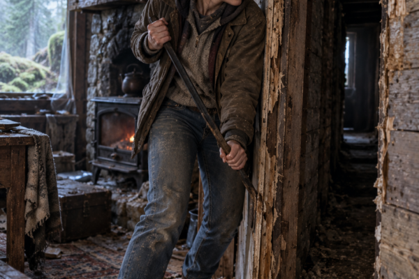 A Broke Waitress Spent Her Last $50 On A Forgotten Washington Cabin—Then A Heavy Thud Came From Inside A Wall That Measured Six Feet Thicker Outside, And When She Pried At The Boards, Something On The Other Side Slammed Back