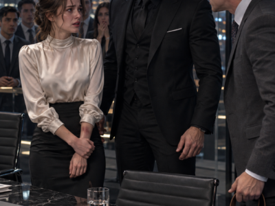 The Mafia Boss Walked Into a Glass Conference Room as Her Supervisor Raised a Leather Strap—But When the Shy Analyst Refused to Stay Silent, She Exposed a $28 Million Secret Buried Inside His Own Family