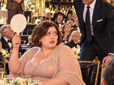 She Bid $5 for Dinner With an Old Man—Then His Billionaire CEO Son Stood Up