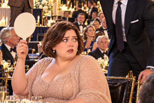She Bid $5 for Dinner With an Old Man—Then His Billionaire CEO Son Stood Up